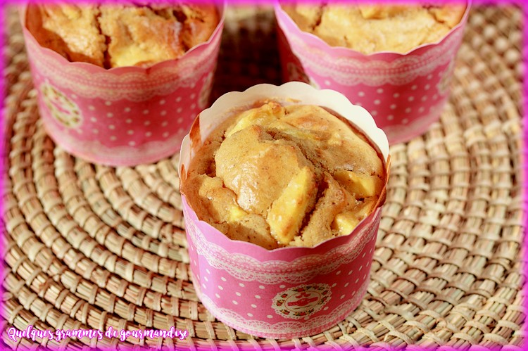 muffin aux pommes et crème de marrons