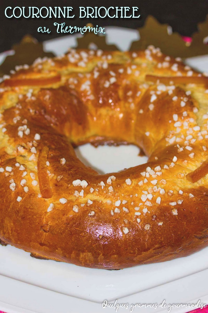 Couronne briochée au Thermomix