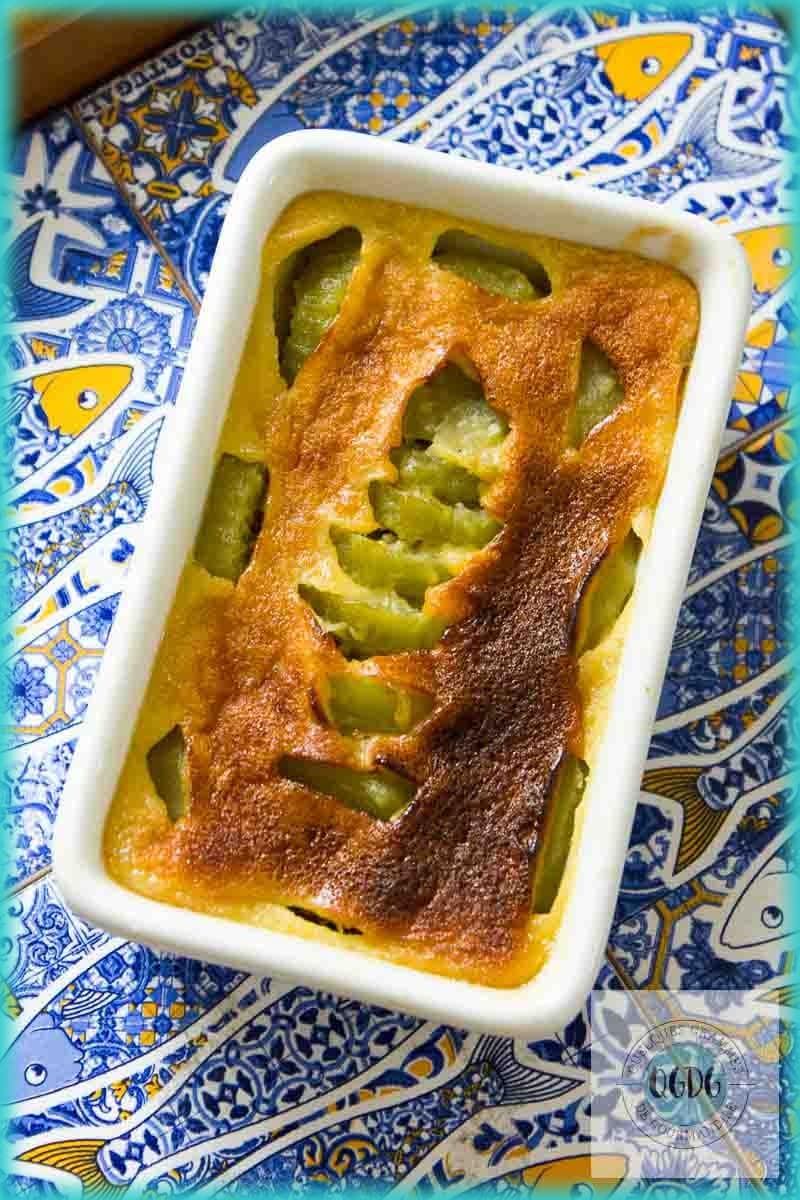 Clafoutis aux kiwis
