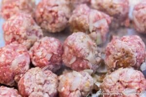 Boulettes de viande à la crème