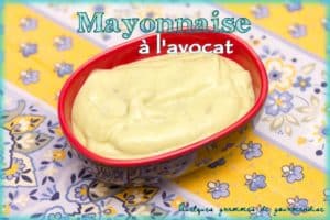 mayonnaise à l'avocat