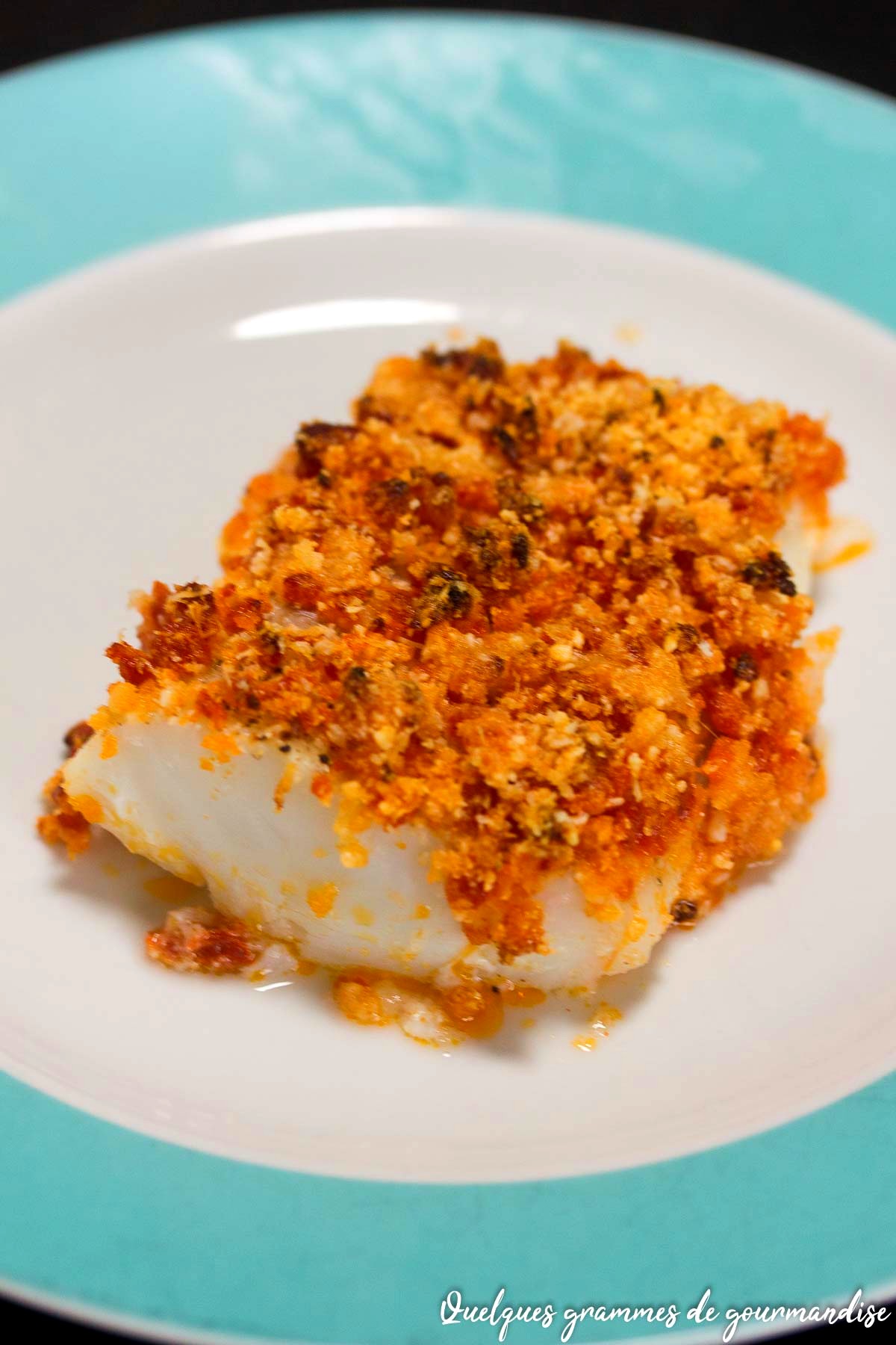 Cabillaud crumble de chorizo
