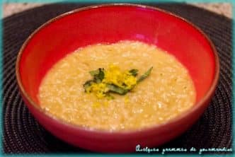 risotto citron basilic