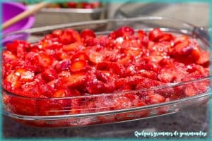 confiture fraises omnicuiseur avant cuisson