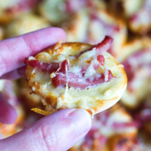 Mini flammekueche