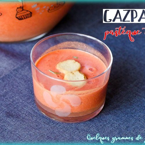 gazpacho pastèque tomate