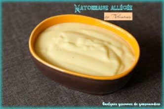 mayonnaise allégée