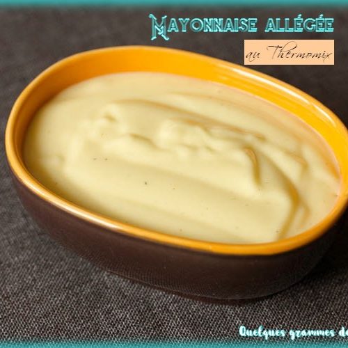 mayonnaise allégée