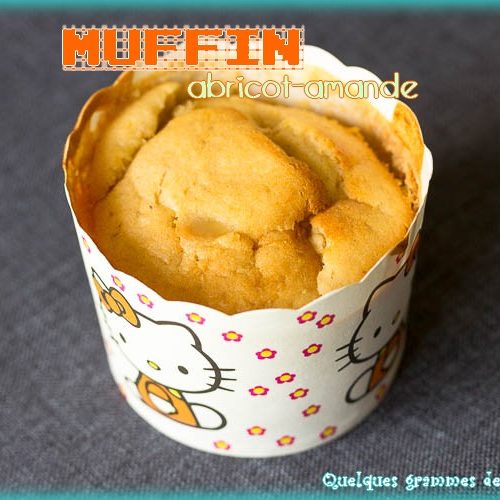 muffins abricot amandes