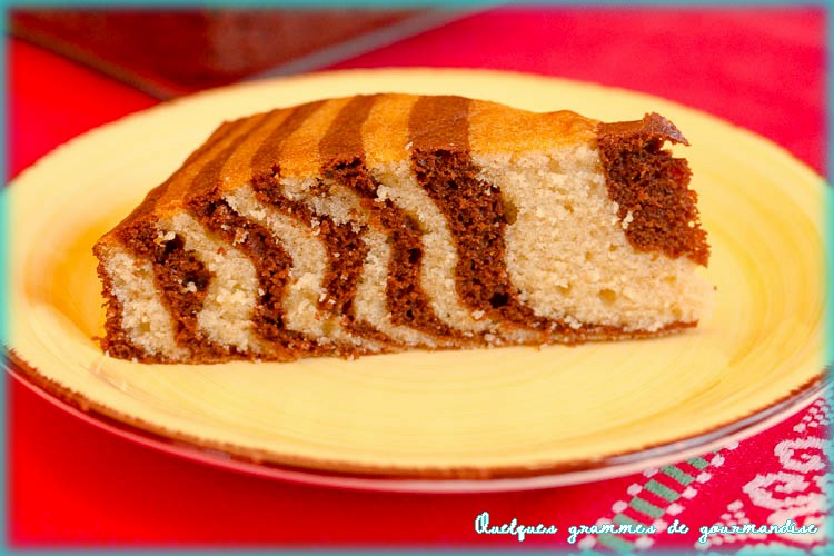 zebra cake