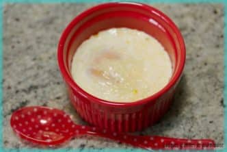 oeuf cocotte creme emmental