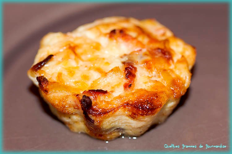 flans poireaux saumon fumé