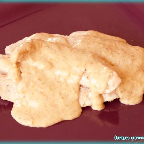 poulet sauce aux girolles