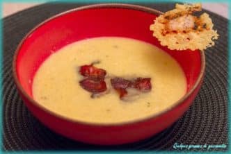 veloute poireau parmesan