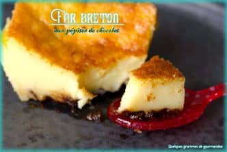 far breton aux pépites de chocolat
