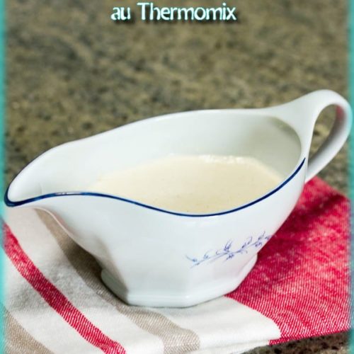 sauce au beurre blanc au Thermomix