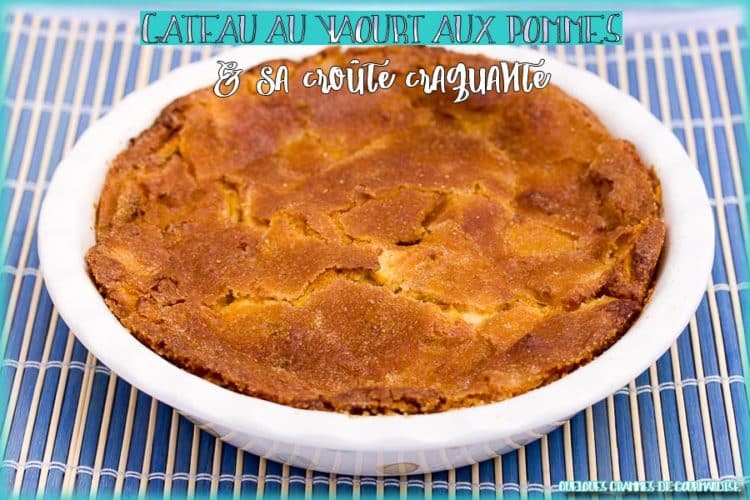 gâteau au yaourt aux pommes