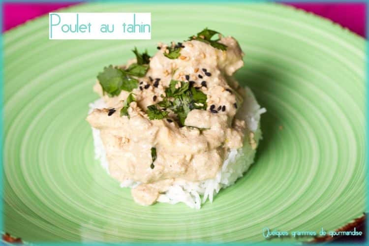 poulet au tahin au microcook
