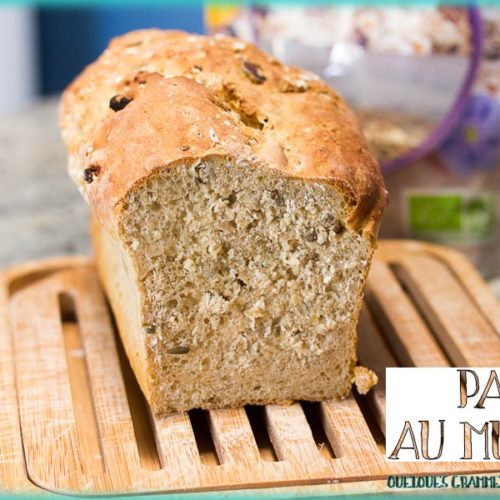 pain au muesli aux abricots et graines gourmandes
