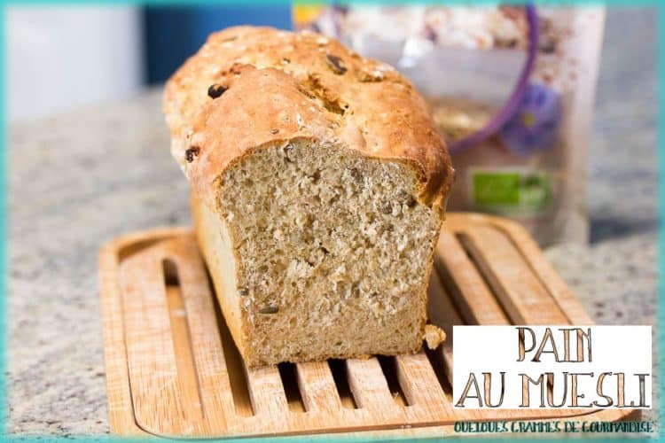 pain au muesli aux abricots et graines gourmandes