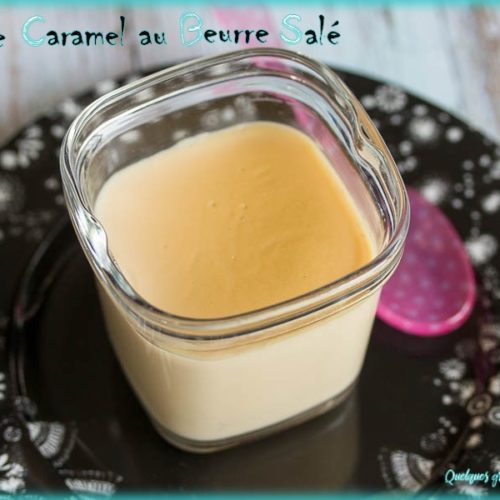crème caramel au beurre salé