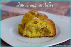 gâteau aux mirabelles recette Tupperware