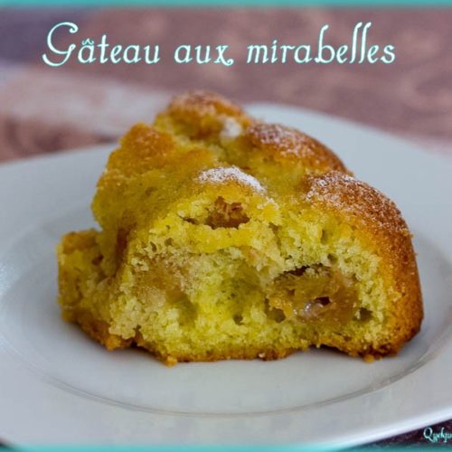 gâteau aux mirabelles recette Tupperware