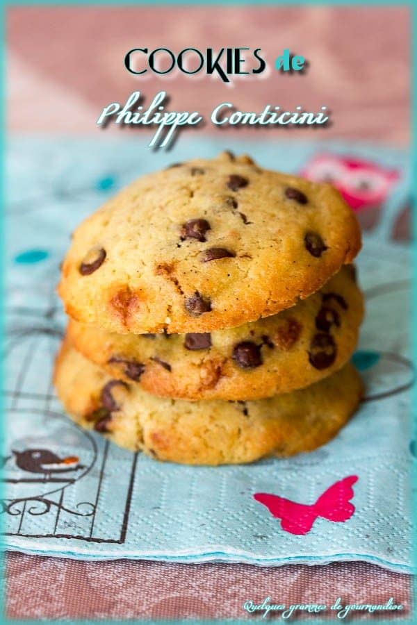 cookies de Philippe Conticini