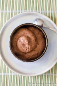 Mousse au chocolat onctueuse de Joël Robuchon