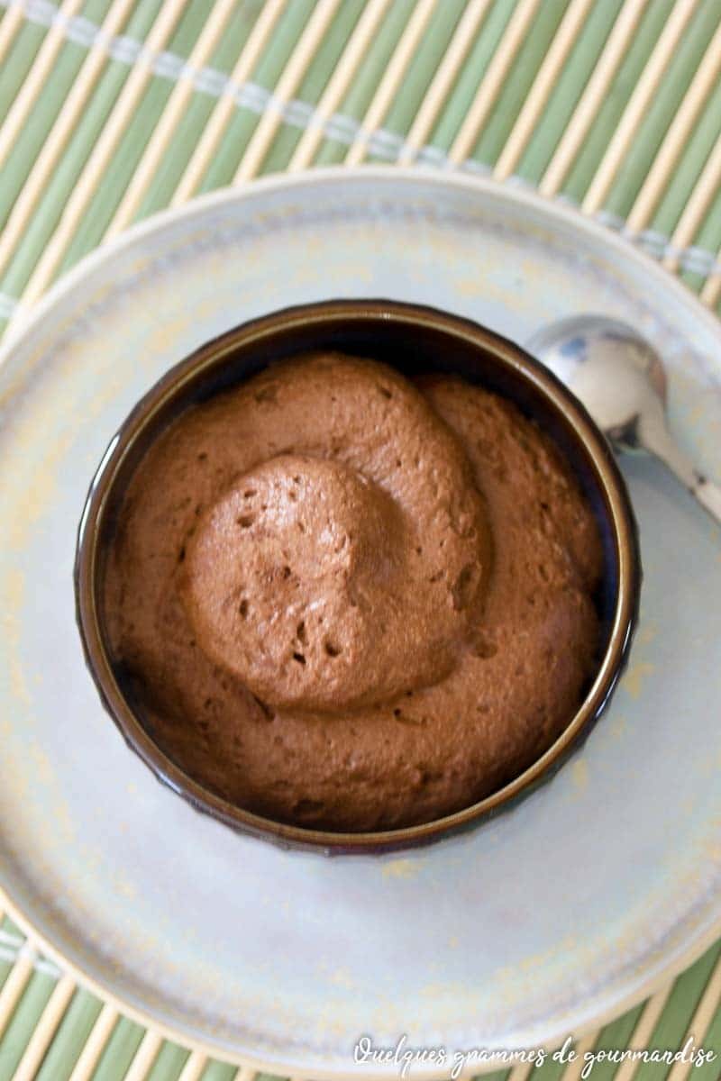 Mousse au chocolat de Joël Robuchon