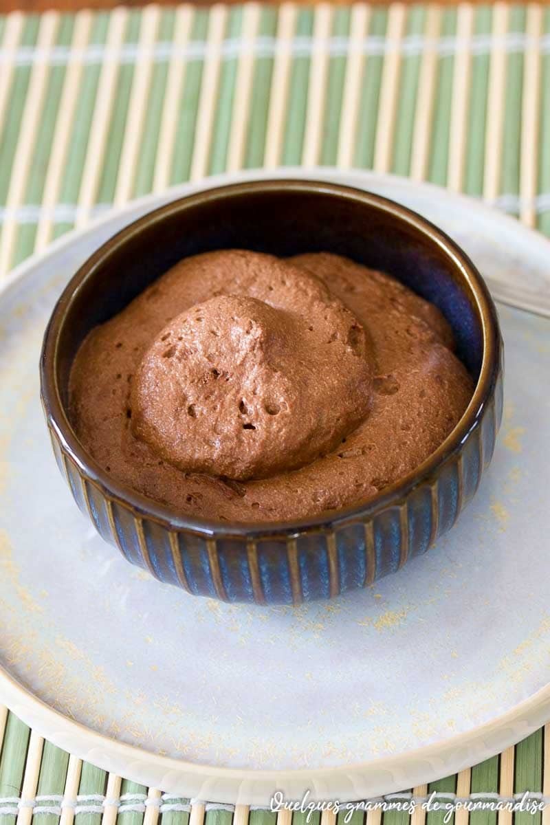 Mousse au chocolat onctueuse de Joël Robuchon