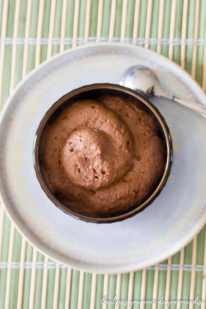 Mousse au chocolat de Joël Robuchon