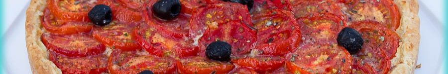 tarte aux tomates et aux amandes de Yotam Ottolenghi