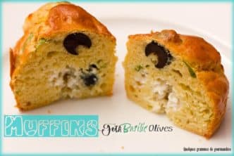 muffins feta basilic olives WW