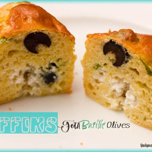 muffins feta basilic olives WW