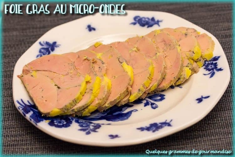 foie gras al microonde