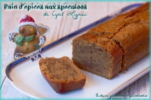 pain d'épices aux speculoos de Cyril Lignac
