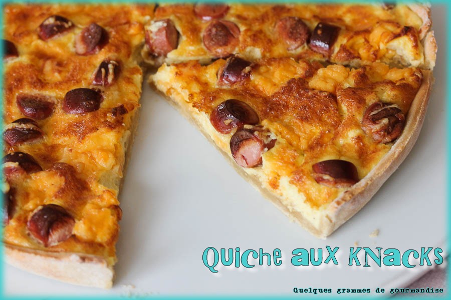 quiche aux knacks