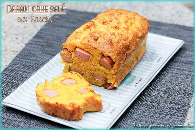 carrot cake salé