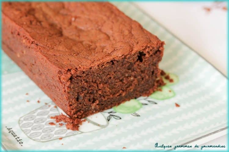 recette de cake au chocolat de Philippe Conticini