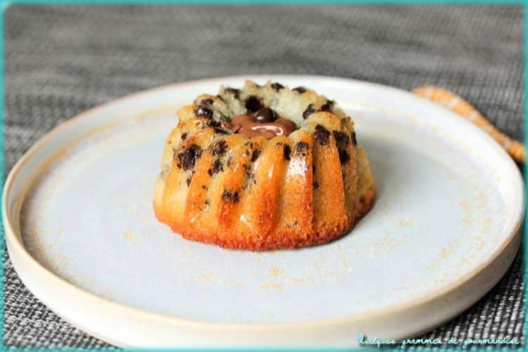 Recette de financiers tigrés de Cyril Lignac