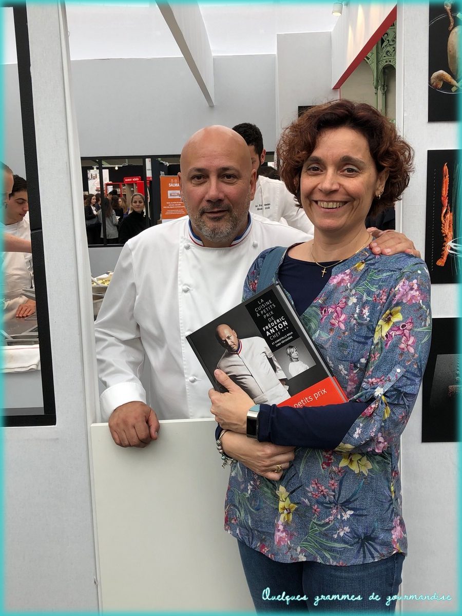 Chef Frédéric Anton à taste fo Paris 2019