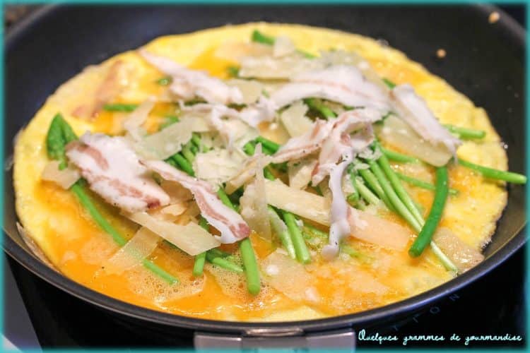 omelette asperges bois qgdg