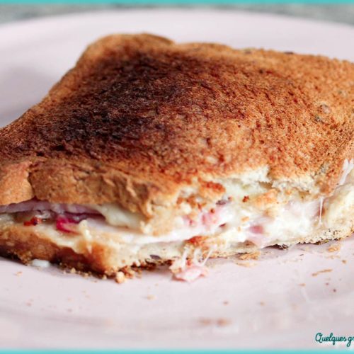Croque-monsieur à l'omnicuiseur