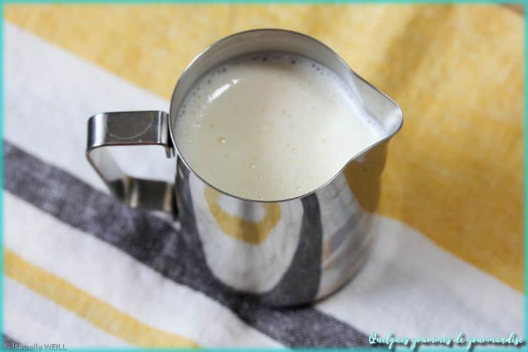 recette de crème anglaise aux oeufs entiers