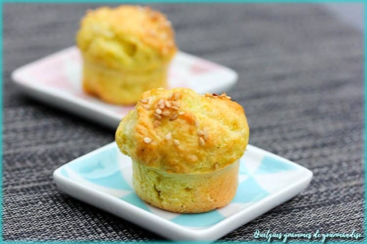 recette de muffins salés avocat chèvre