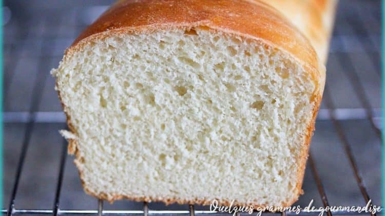 Pain de mie aux blancs d'oeufs