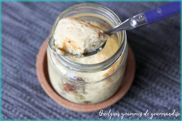 Recette de petits flans rhum raisins