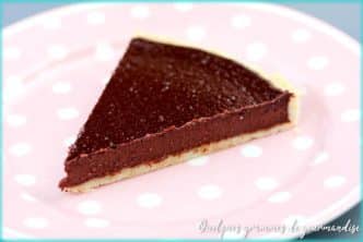 recette de tarte au chocolat de Cyril Lignac