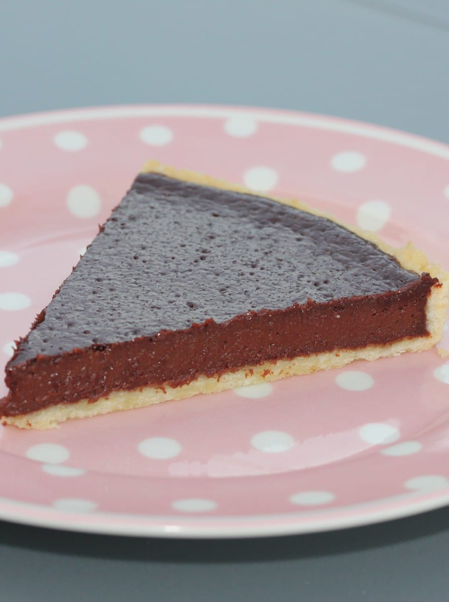 Tarte au chocolat de Cyril Lignac
